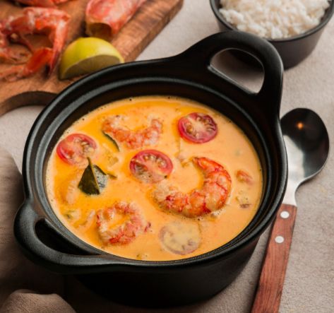 SHRIMP MANGO CURRY