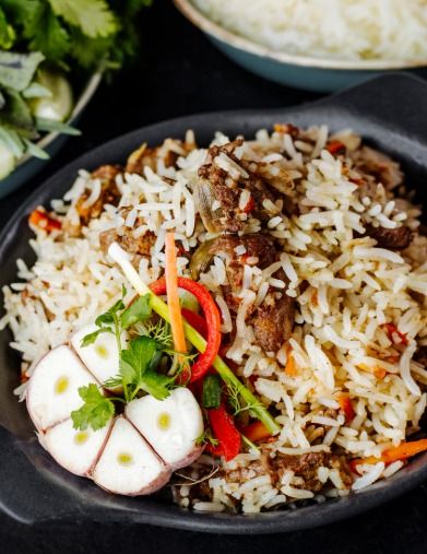 LAMB FRIED RICE