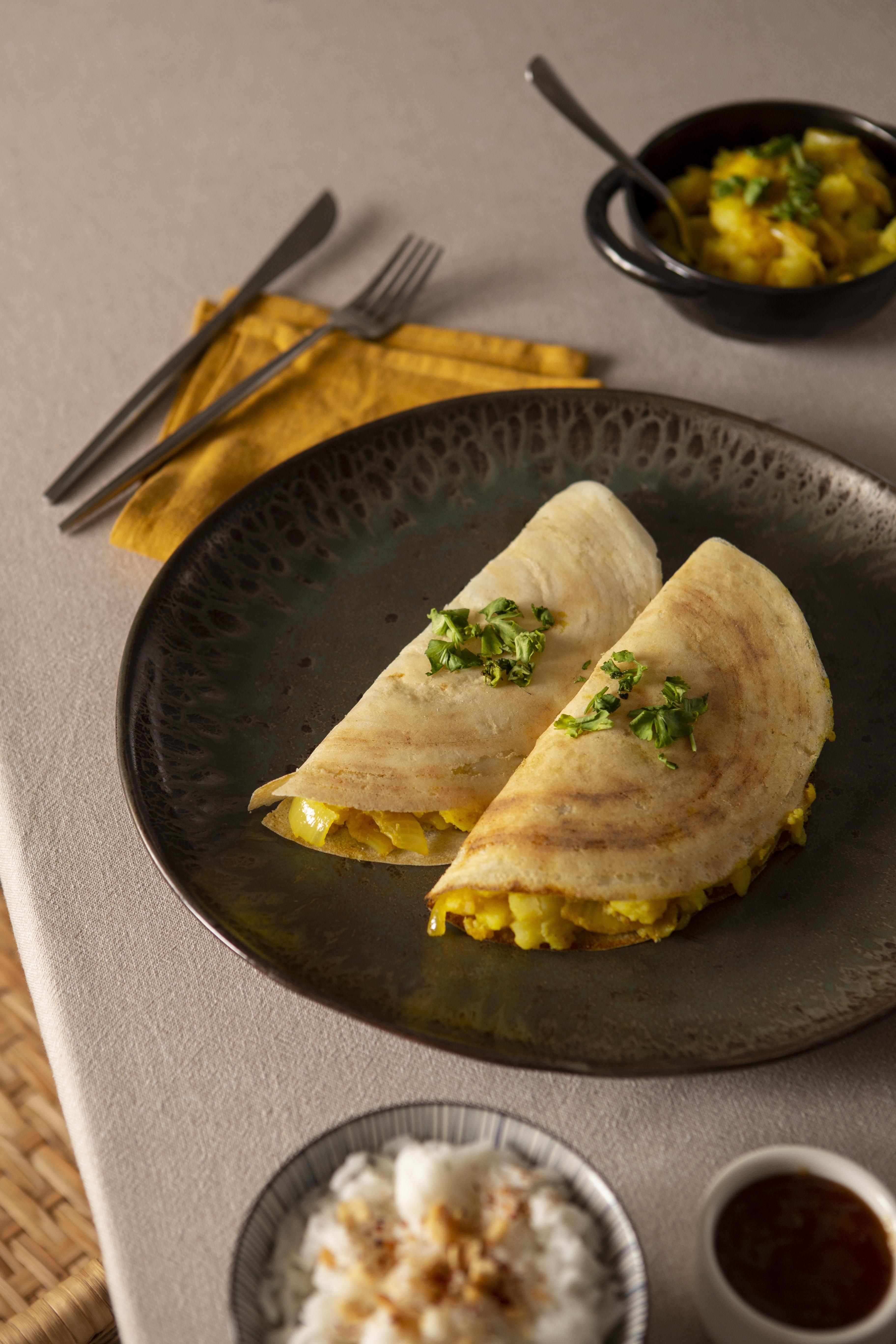 SPRING PANEER DOSA